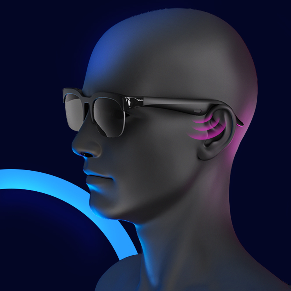 Audio With Music Ai - BT Sonnenbrille AI Translator Freisprecheinrichtung Musik