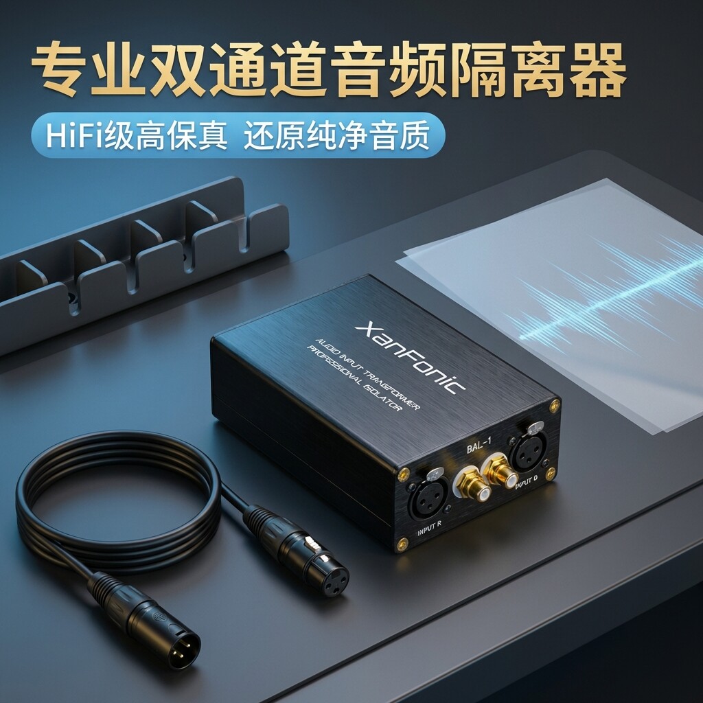 Audio Music Isolator - Für Audio-Isolatoren, Aufwärtstransformatoren, passive Vorverstärker, verbessert