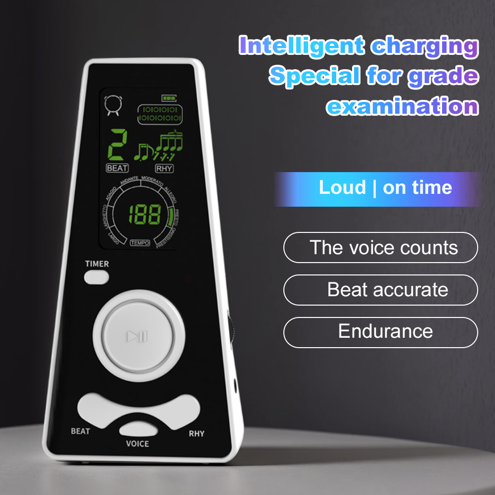 Metronome Digital - Elektronisches Metronom mit Einstellbarer Lautstärke und