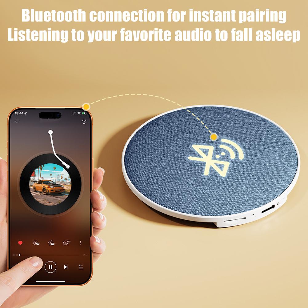 Audio Music Enhancer Free - 1 Stück Schlaf-Bluetooth-Lautsprecher-Kissen mit weißem Rauschen