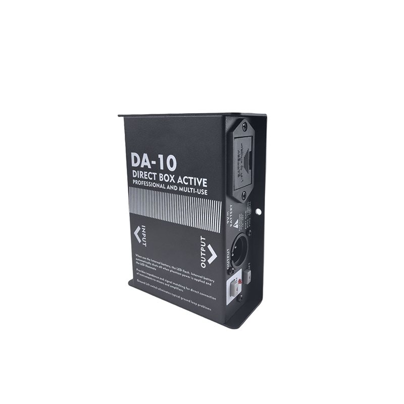 Audio Music Isolator - AU61-Da-10 Aktiver DIBOX Impedanz-Transformator Audio-Isolator DI-Box