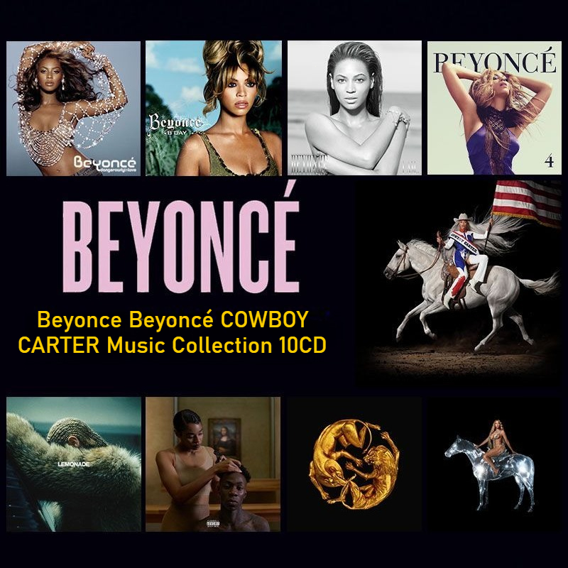 Audio Music Only - Beyoncé 10-CD Musikalbum-Sammlung, Nur CDs, Verlustfreie