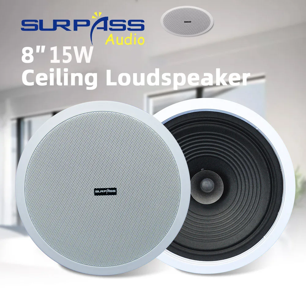Audio Music In Background - Home Audio Sound System 8 Zoll