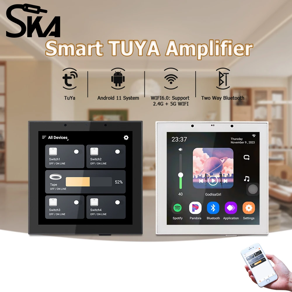 Audio Music In Background - PW4420T+CR815 Smart Home Audio System Deckenmontiertes