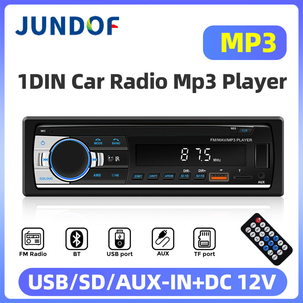 Metronome Digital - Autoradio 1 Din Stereo Multimedia MP3-Player