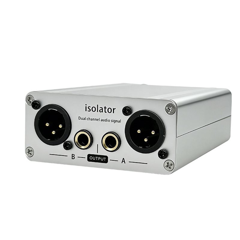 Audio Music Isolator - CJSD-XLR Audio-Isolator Audio-Rauschfilter Audio-Isolator Musikinstrument Symmetrische