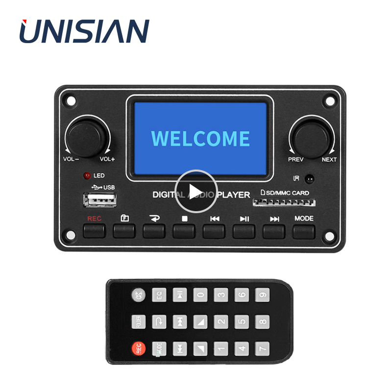 Metronome Digital - UNISIAN LCD-Player-Modul MP3 28*64 Display Bluetooth
