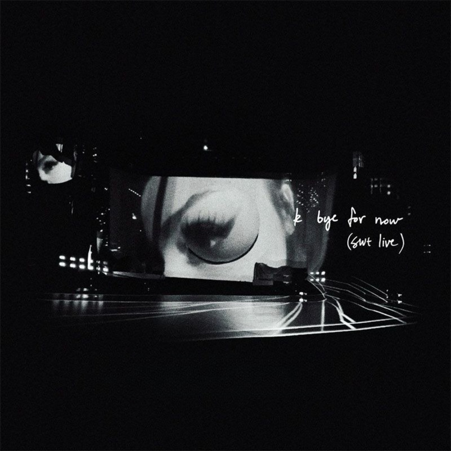 Audio Music Only - Live-Konzert-Audioalbum CD, nur CD, Schwarz-Weiß-Bühnen-Live-Shot-Cover, Pop-Tour