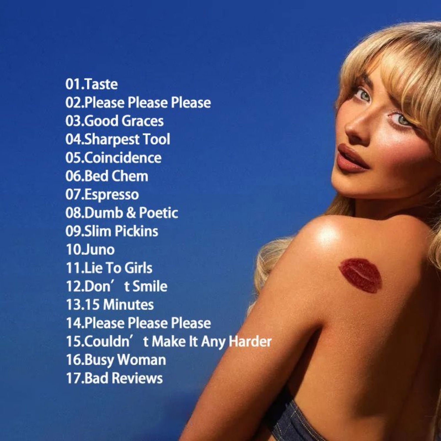 Audio Music Only - Pop-Musikalbum CD, Nur CD, Blauer Hintergrund