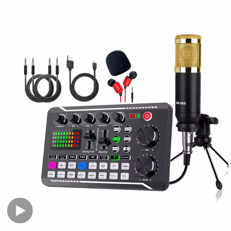 Audio Music Voice Changer - Professionelle Mikrofon Mic Bluetooth Sound Mixer