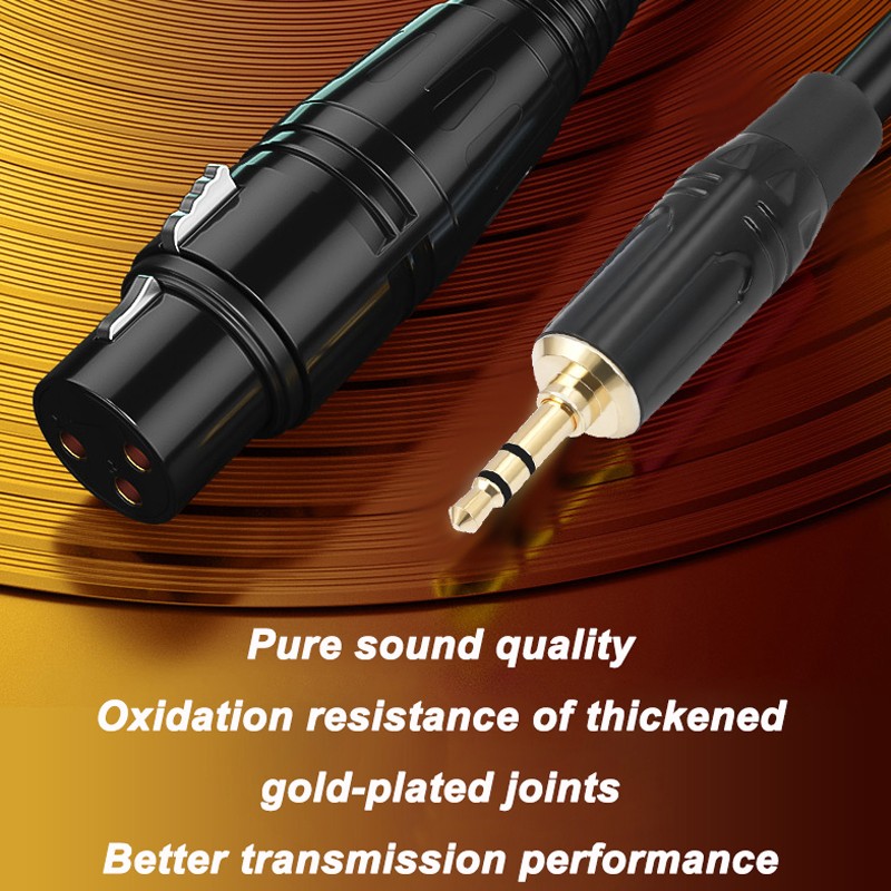 XLR auf AUX 3,5 mm Klinke Audi – Cable Xlr Balanced Bewertung und Preis