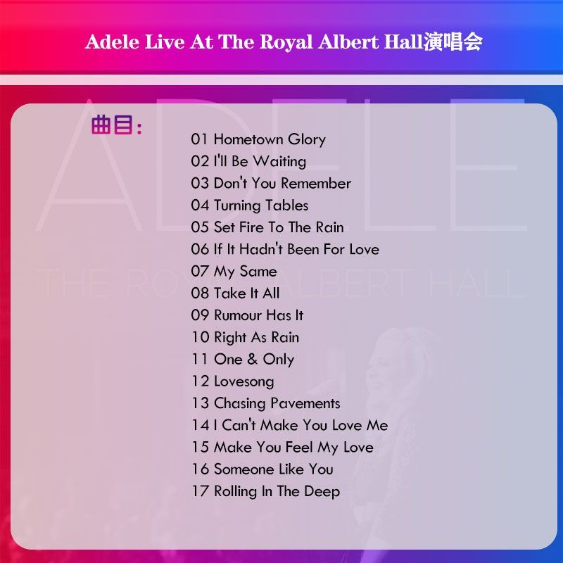 Musik-Audio-CD Adele Live At T – Audio Music Only Bewertung und Preis