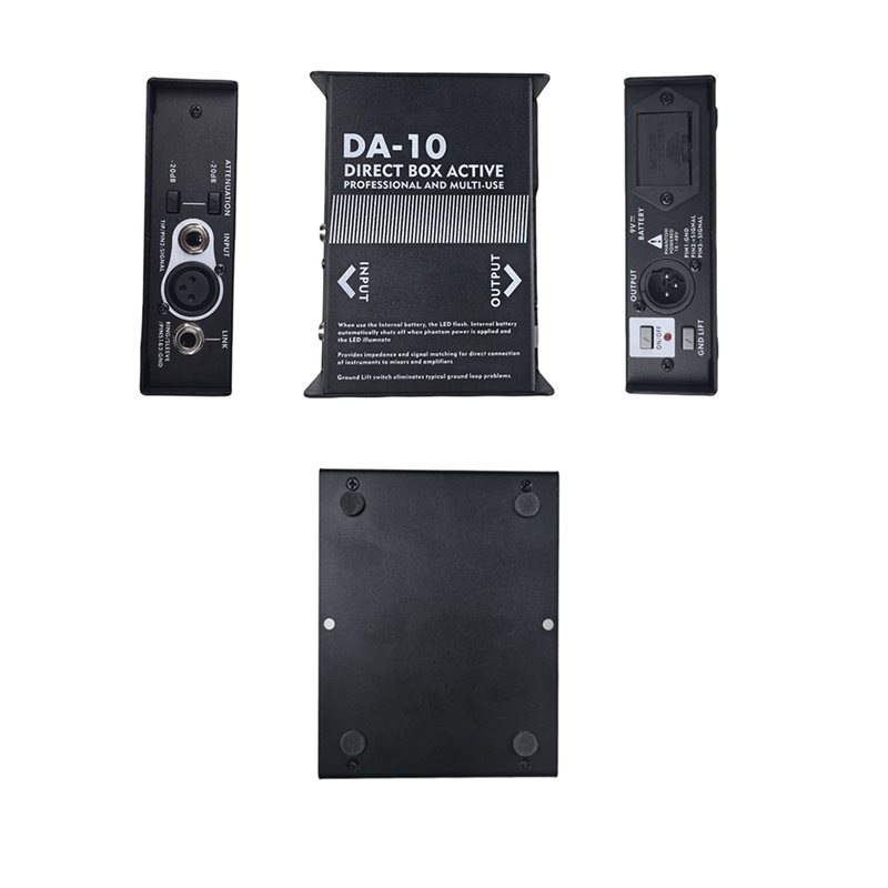 AU61-Da-10 Aktiver DIBOX Imped – Audio Music Isolator Bewertung und Preis