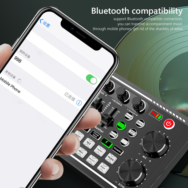 F998 Live Soundkarte Audio Tun – Audio Music Voice Changer Bewertung und Preis