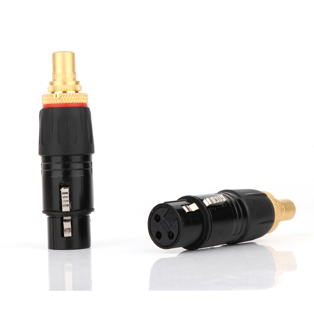 2PC NEUTRIK XLR stecker auf RC – Cable Xlr Balanced Bewertung und Preis