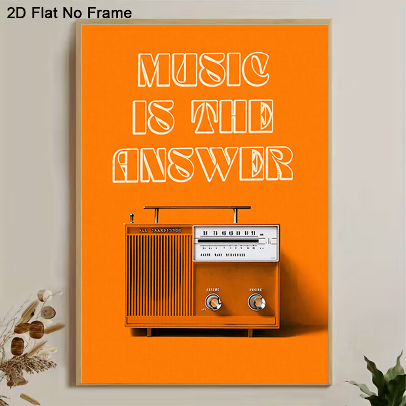 Vintage-Radio-Wandkunst, rahme – Audio Music In Background Bewertung und Preis