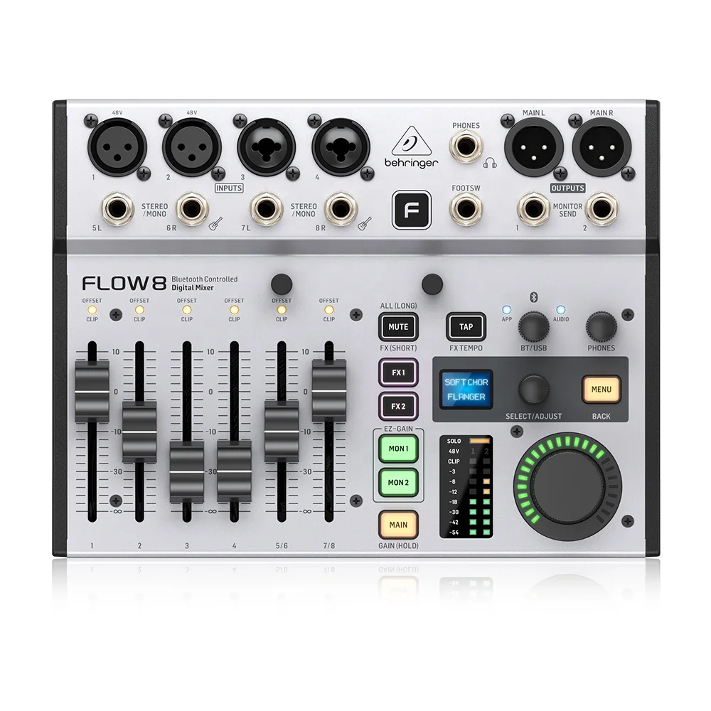 Behringer Flow 8 Digitalmixer  – Audio And Music Mixer Bewertung und Preis