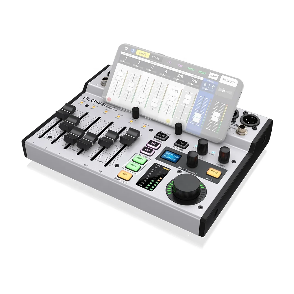 Behringer Flow 8 Digitalmixer  – Audio And Music Mixer Bewertung und Preis