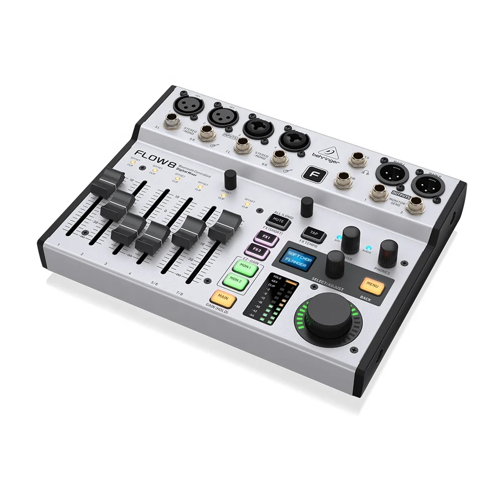 Behringer Flow 8 Digitalmixer  – Audio And Music Mixer Bewertung und Preis