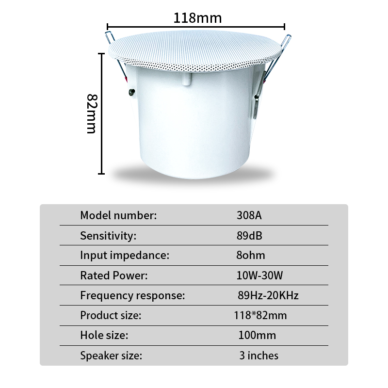 3 Zoll 8Ohm Surround Sound Lau – Audio Music In Background Bewertung und Preis
