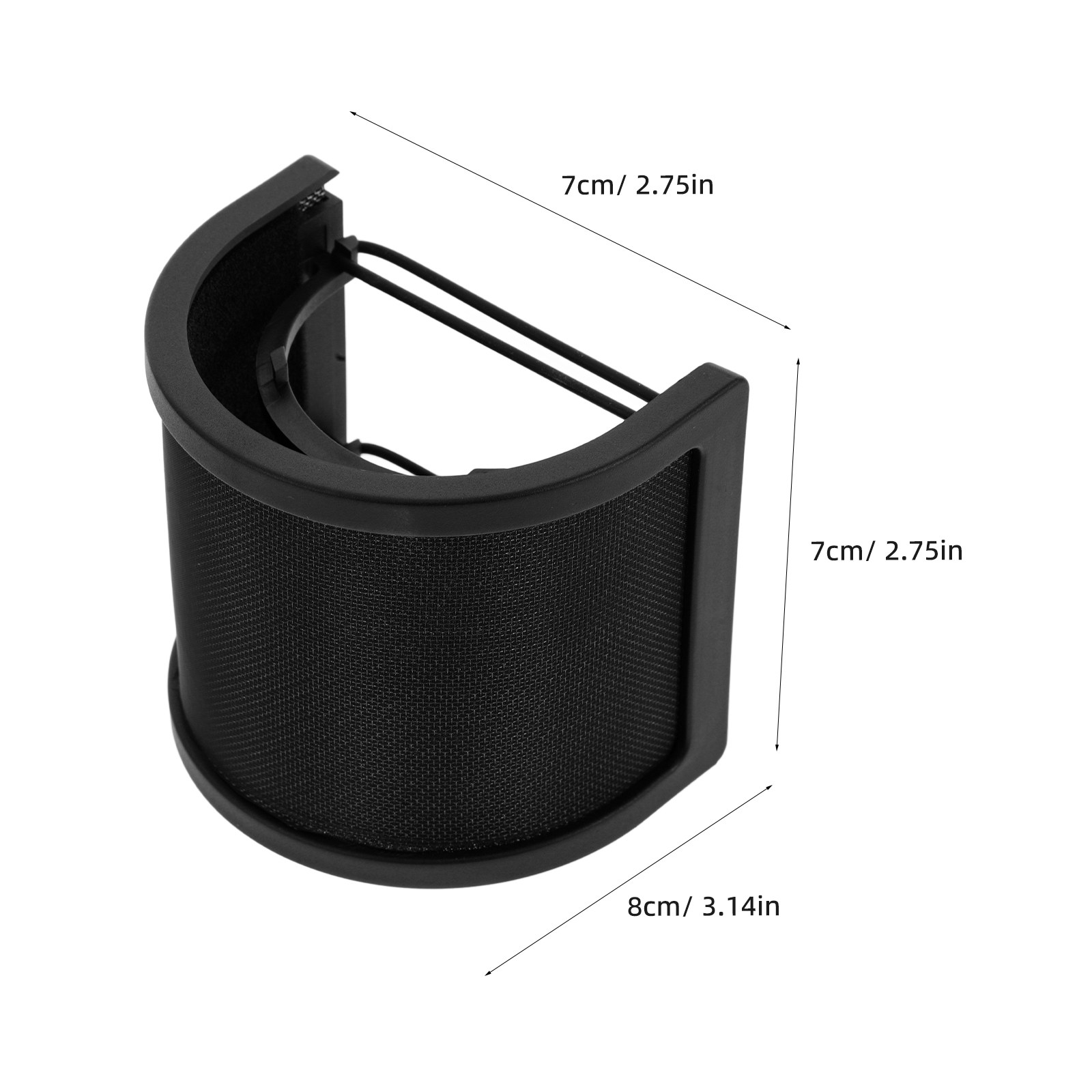 U-förmiger Mikrofon-Windschutz – Recording Pop Filter Bewertung und Preis