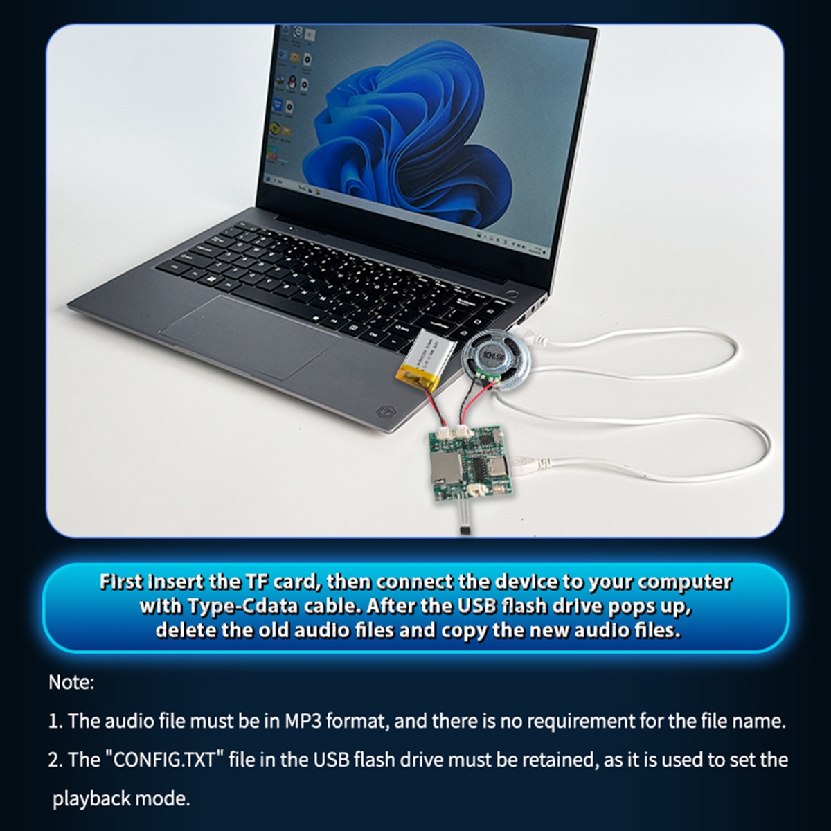 Programmierbares Tonaufnahmemo – Audio Music Mp3 Downloader Bewertung und Preis
