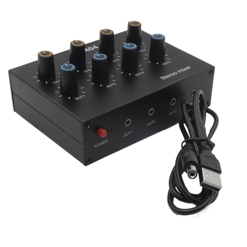 M07K-AU-404 Stereo Sound Vier  – Audio And Music Mixer Bewertung und Preis