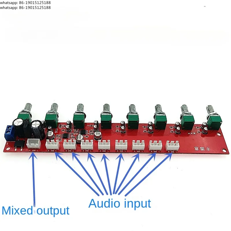 8-Wege NE5532 Audio-Mischpult  – Audio And Music Mixer Bewertung und Preis
