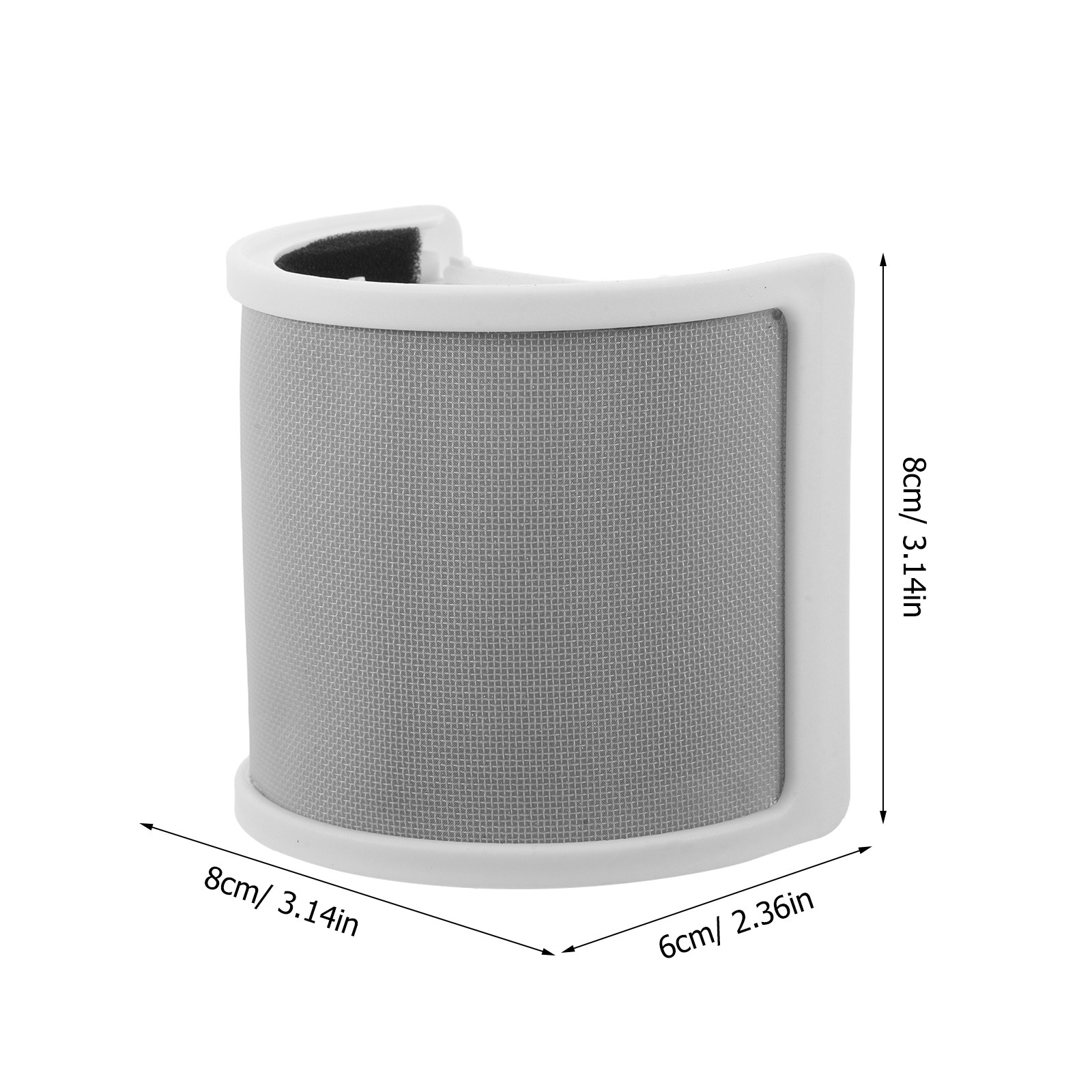 U-förmiger Mikrofon-Windschutz – Recording Pop Filter Bewertung und Preis