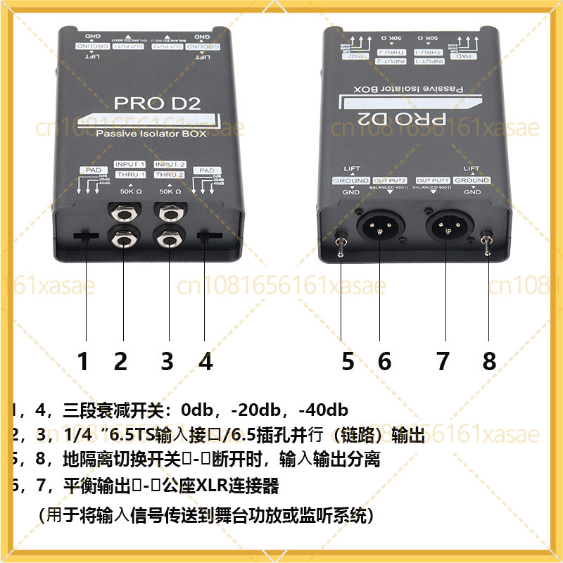 Professionelles Instrumenten-D – Cable Xlr Balanced Bewertung und Preis