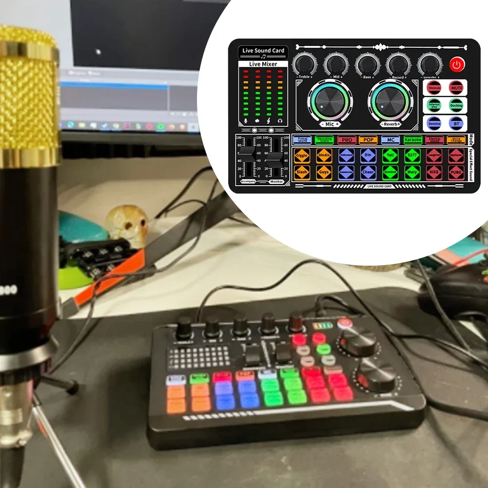 USB-Audiomischer, Live-Soundka – Audio Music Voice Changer Bewertung und Preis