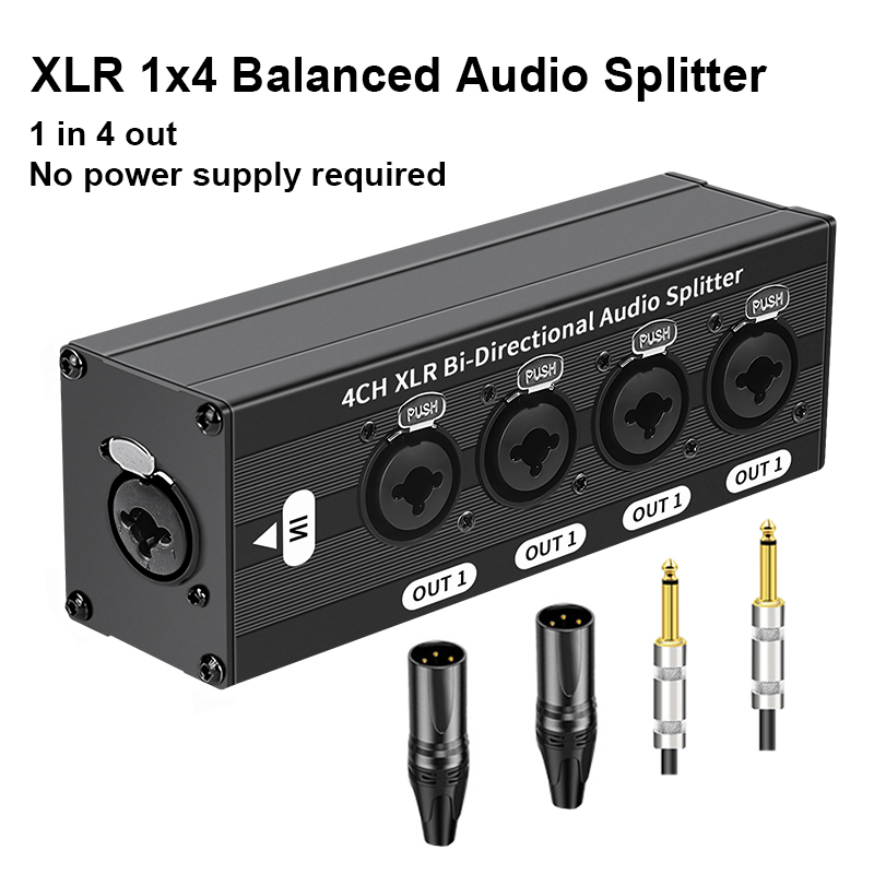 6,35mm Schnittstelle 1X4 XLR S – Cable Xlr Balanced Bewertung und Preis