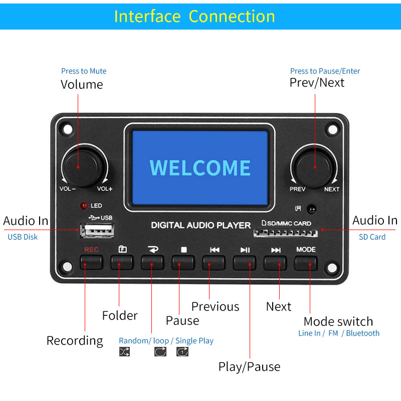 UNISIAN LCD-Player-Modul MP3 2 – Metronome Digital Bewertung und Preis