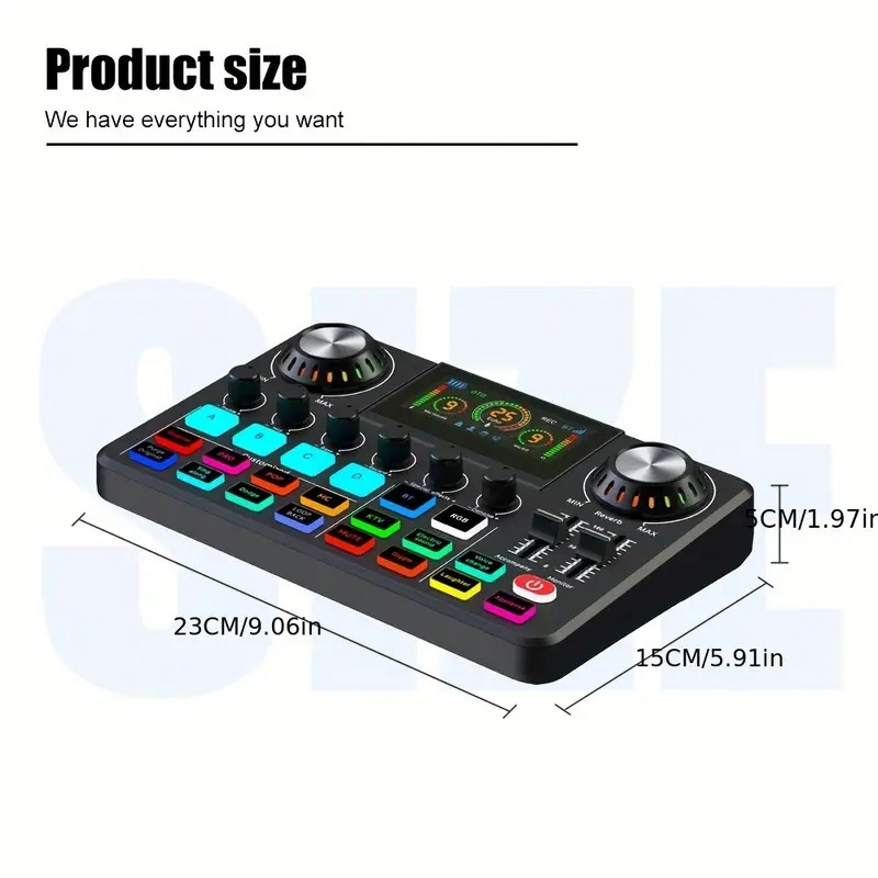 Audiomixer, Live-Soundkarte mi – Audio Music Voice Changer Bewertung und Preis