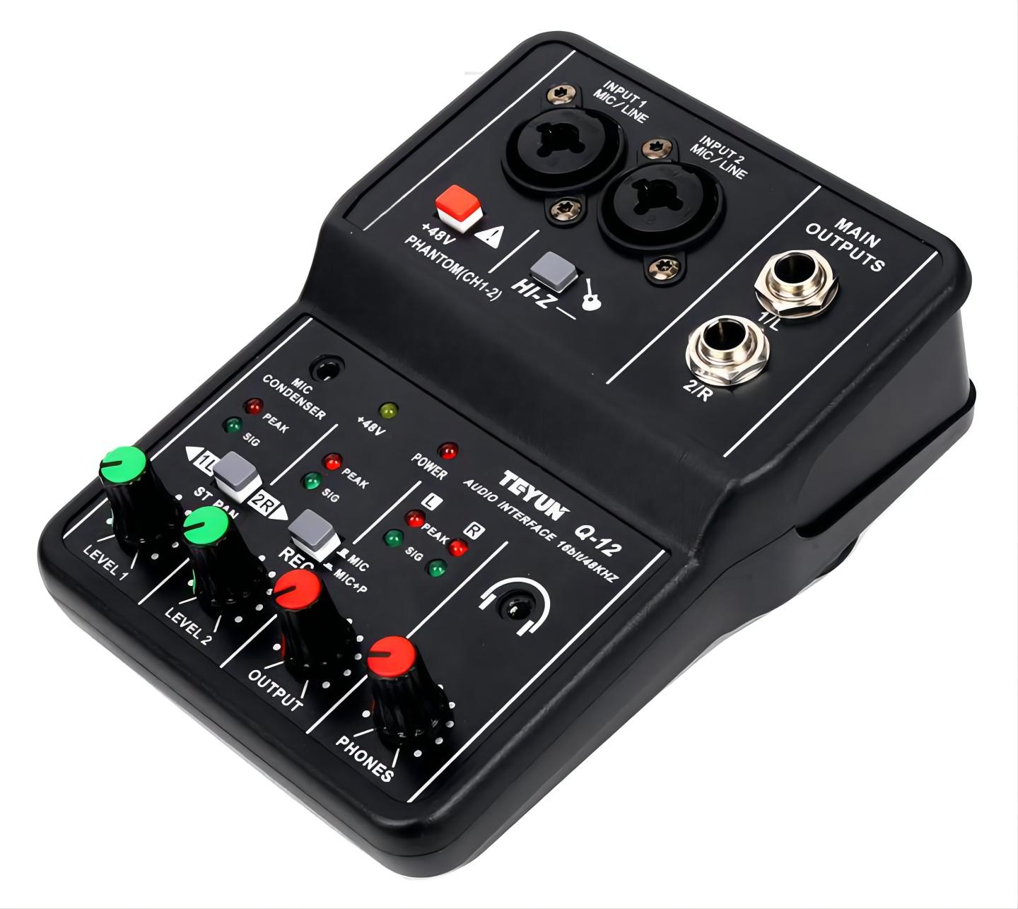 TEYUN Q-24 Q-22 Q-12 Professio – Audio Mixer 4 Channel Bewertung und Preis
