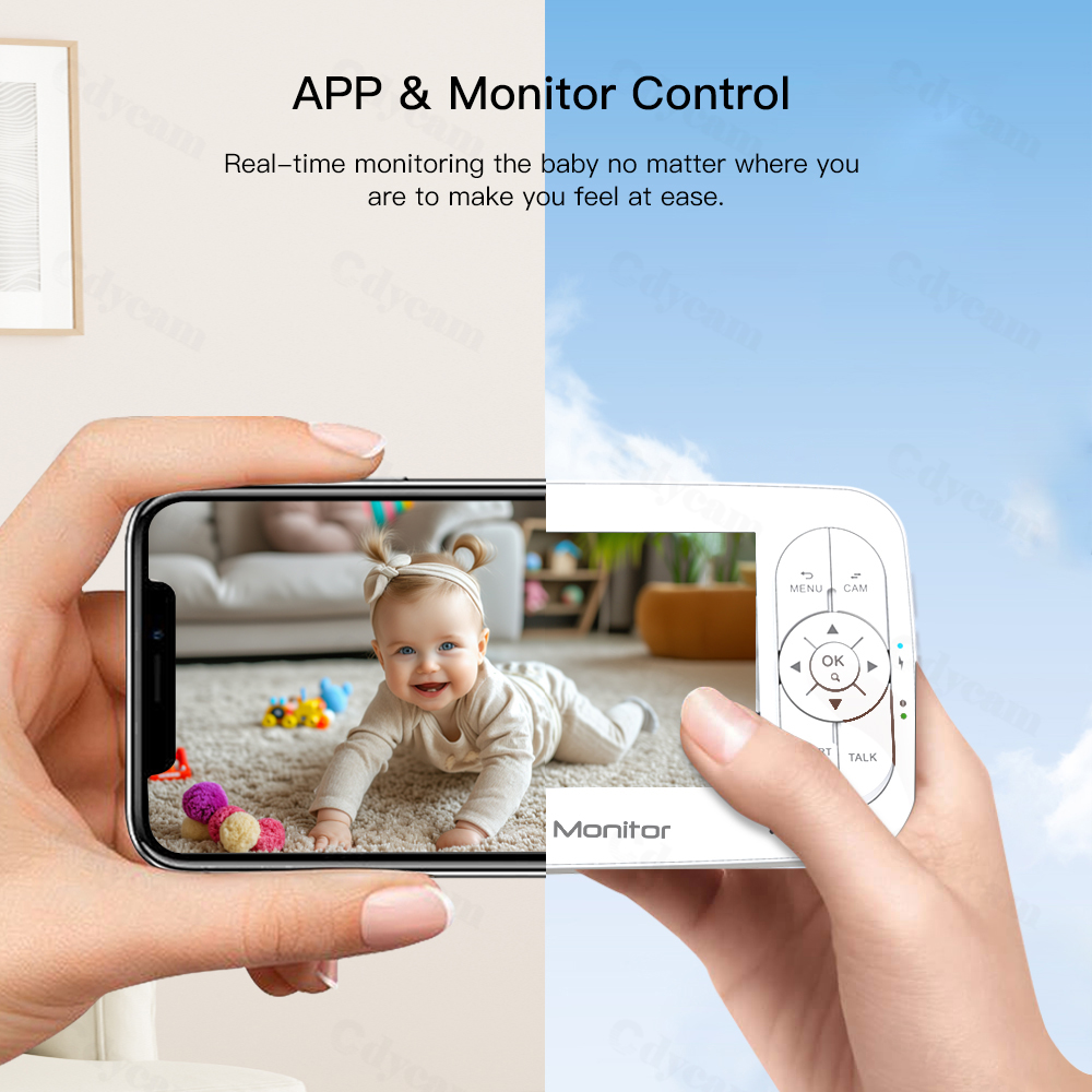 5-Zoll WLAN-Babyphone mit Tuya – Audio Music Network Bewertung und Preis
