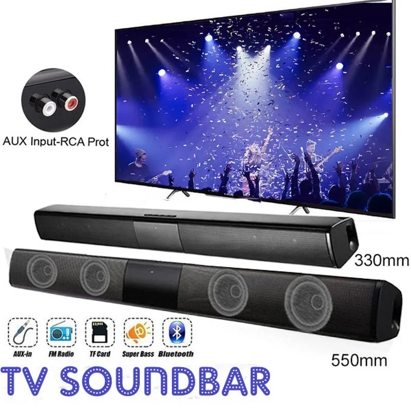 40W High Power Soundbar für TV – Audio Music Generator Bewertung und Preis