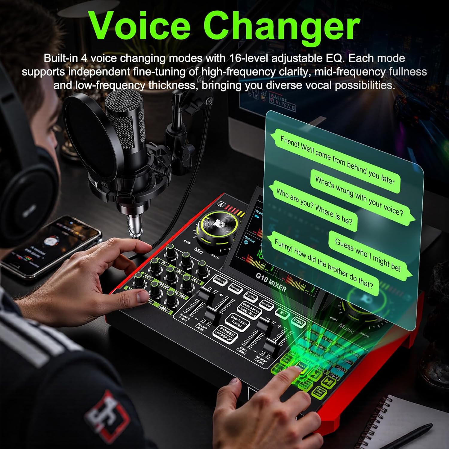 Tenlamp G10 Live-Streaming Aud – Audio And Music Mixer Bewertung und Preis