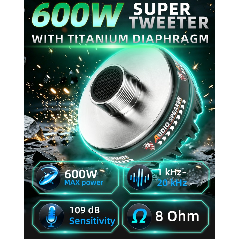 2 Stück 3,75 Zoll Titan-Hochtö – Audio Music Generator Bewertung und Preis
