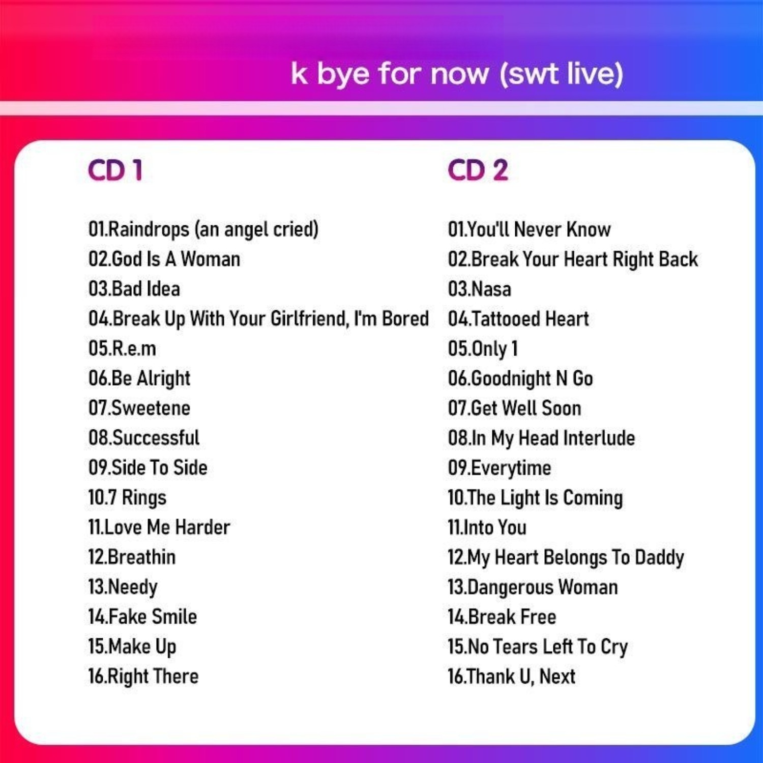 Live-Konzert-Audioalbum CD, nu – Audio Music Only Bewertung und Preis
