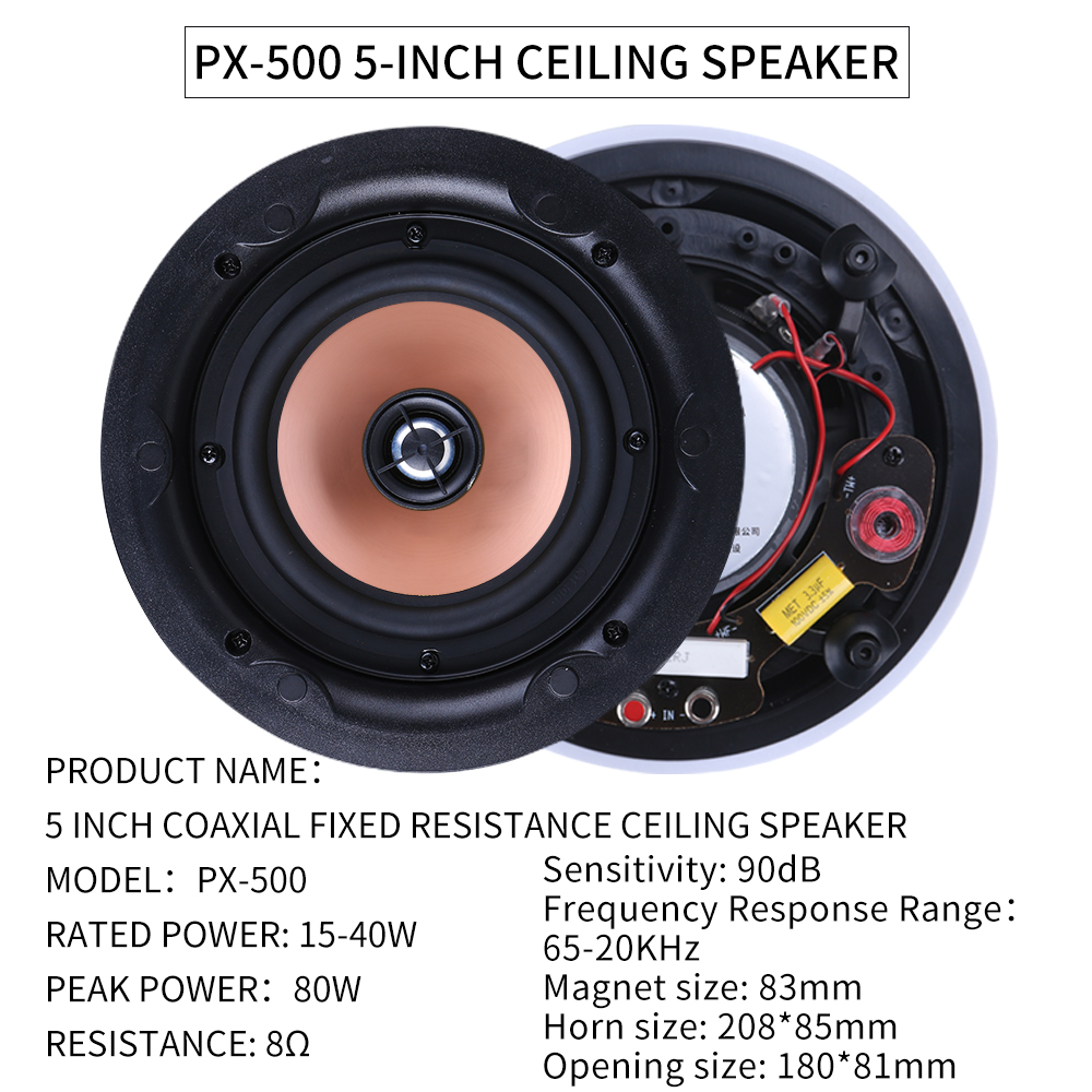 5.1 Heimkino-Deckenlautspreche – Audio Music In Background Bewertung und Preis