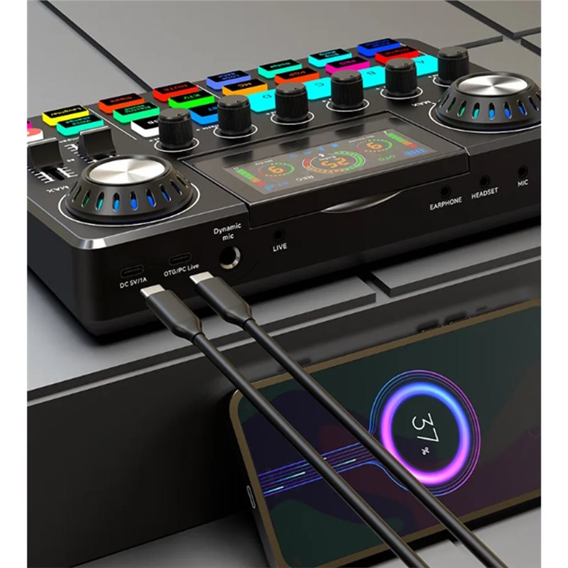 ABLB-Audio-Mixer, Live-Soundka – Audio Music Voice Changer Bewertung und Preis
