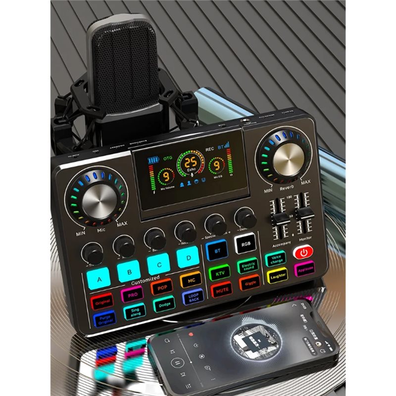 ABLB-Audio-Mixer, Live-Soundka – Audio Music Voice Changer Bewertung und Preis