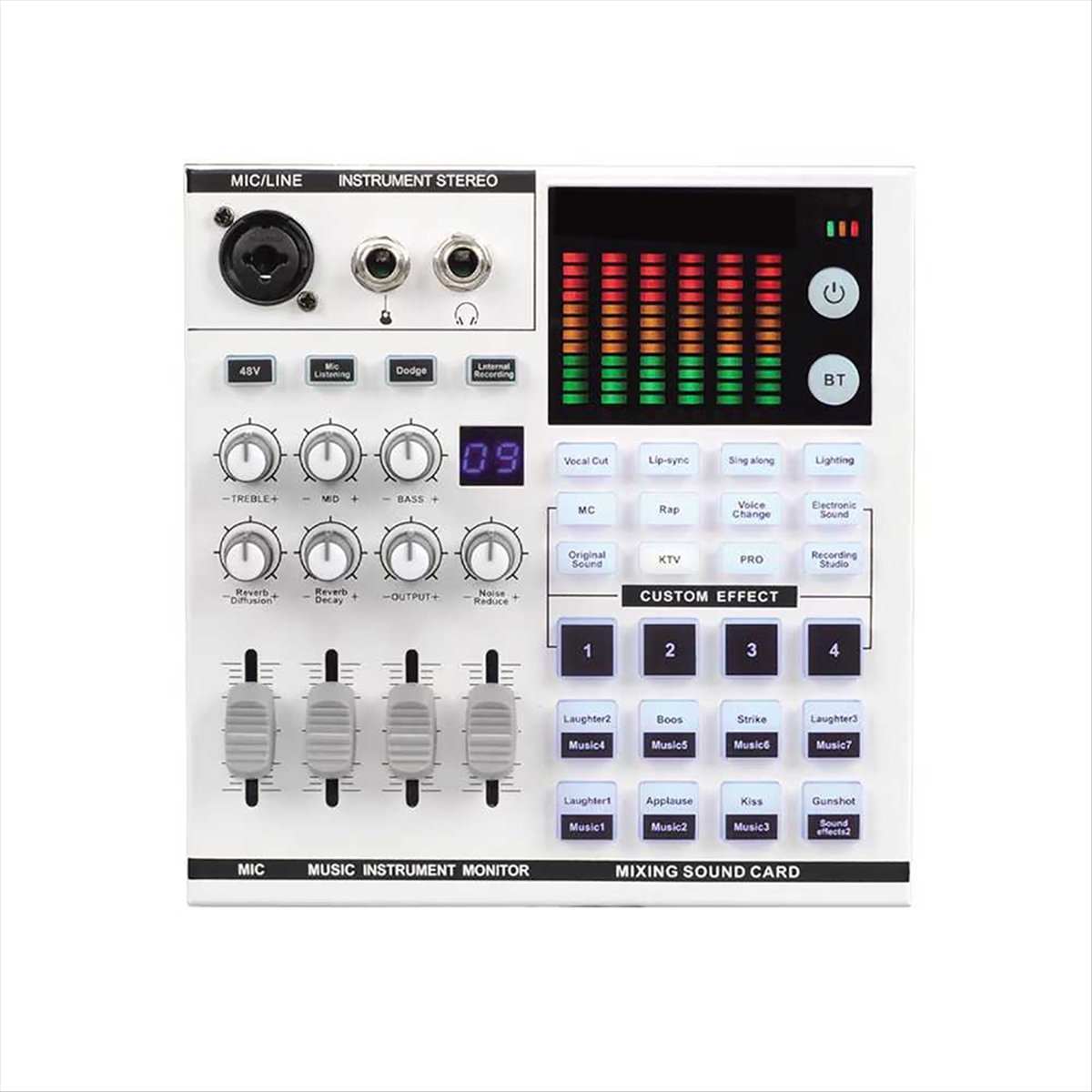 DTC5 SN800 Live-Soundkarte Sti – Audio Music Voice Changer Bewertung und Preis