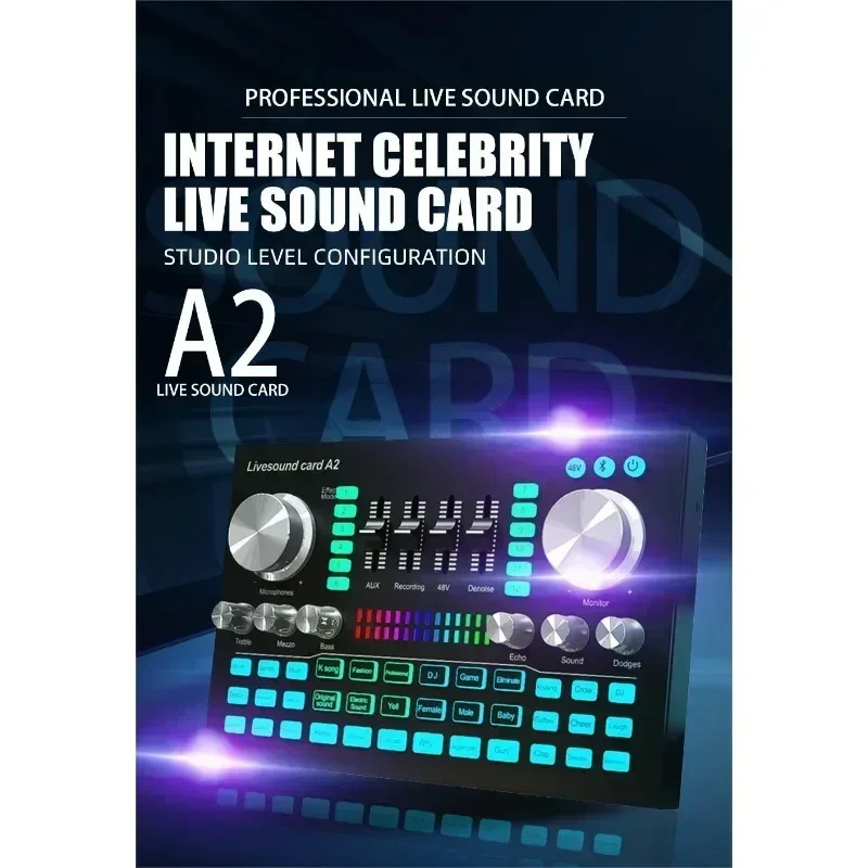 A2 Soundkarte Live-Soundkarte  – Audio And Music Mixer Bewertung und Preis