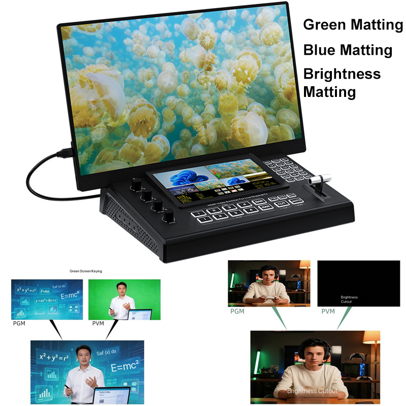 USB3.0 4K 4-in-2-Out HDMI-Vide – Audio Mixer 4 Channel Bewertung und Preis