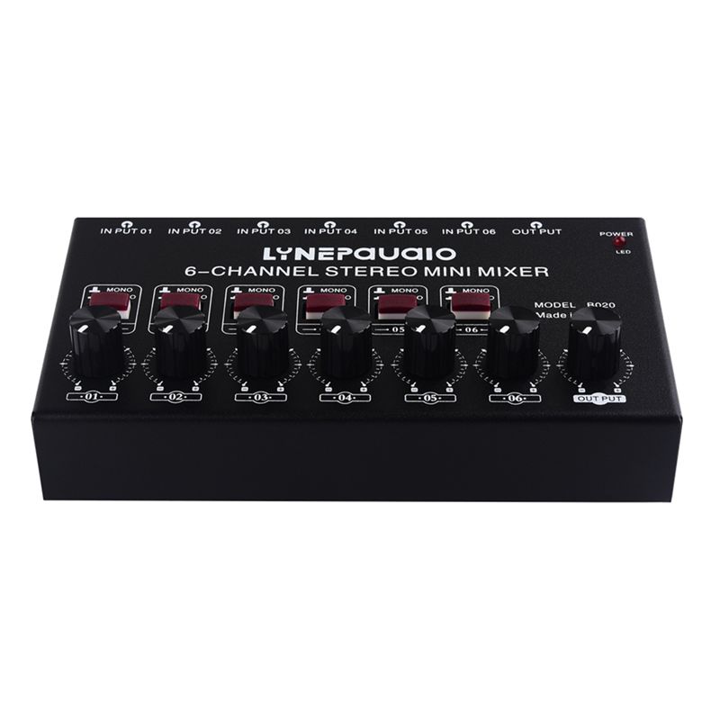 Exquisite-Mini 6-Kanal Stereo- – Audio And Music Mixer Bewertung und Preis